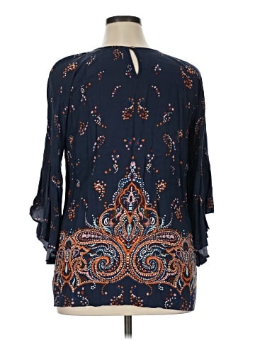 DR2 3/4 Sleeve Blouse (view 2)