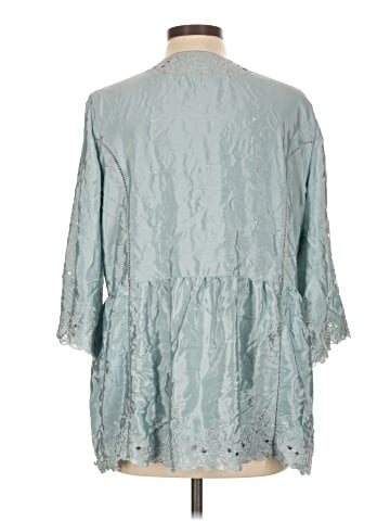 Coldwater Creek 3/4 Sleeve Blouse (view 2)