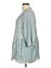 Coldwater Creek 100% Polyester Teal 3/4 Sleeve Blouse Size L - photo 5