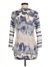 David Cline Silver 3/4 Sleeve Top Size M - photo 2