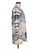 David Cline Silver 3/4 Sleeve Top Size M - photo 4