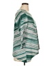 Kim Rogers Chevron-herringbone Teal 3/4 Sleeve Top Size XL - photo 4