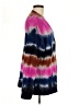 Sandrine Rose Tie-dye Purple Wool Cardigan Size M - photo 4