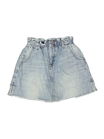 Zara Denim Skirt (view 1)