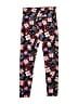 Justice Floral Black Casual Pants Size 12 - photo 1