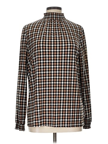 Anne Klein Long Sleeve Blouse (view 1)