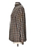 Anne Klein Houndstooth Brown Long Sleeve Blouse Size L - photo 5