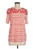 Tory Burch 100% Pima Cotton Red Short Sleeve Top Size M - photo 1