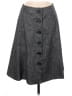 Banana Republic Houndstooth Gray Formal Skirt Size 6 - photo 1