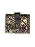 Unbranded 100% Leather Animal Print Gold Leather Wallet One size - photo 1