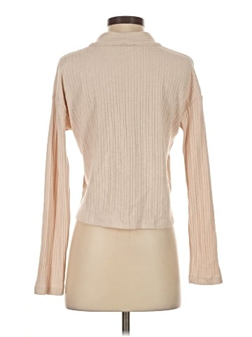 Aqua Long Sleeve Blouse (view 2)