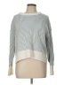 No Comment Stripes White Pullover Sweater Size L - photo 1