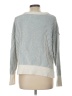 No Comment Stripes White Pullover Sweater Size L - photo 2