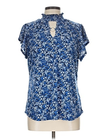 Adrienne Vittadini Short Sleeve Blouse (view 1)
