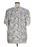 Milano Silver Short Sleeve Blouse Size 1X - photo 2