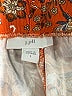 J.Jill Paisley Orange Shorts Size L - photo 3