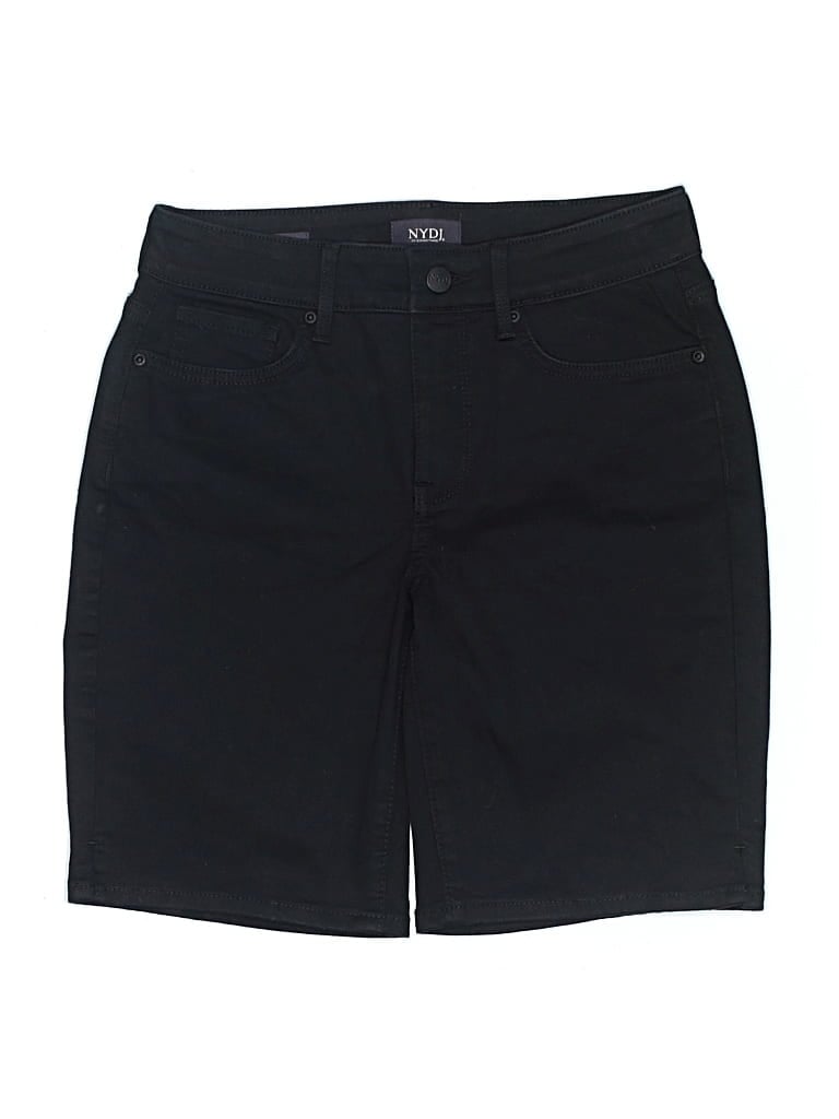 Pre-owned Nydj Shorts In Black