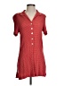 K Studio Red Short Sleeve Button-Down Shirt Size 18 - photo 1