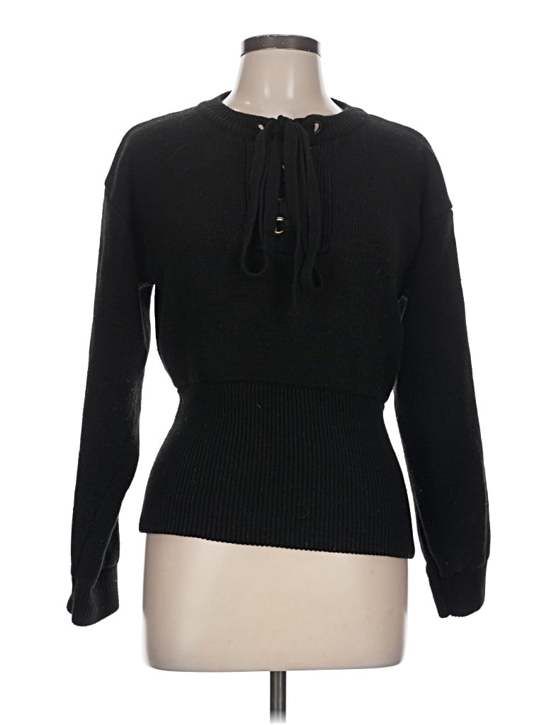 Click to view more detailed imagery on our partner's website Pre-owned Lioness Pullover Sweater In Black