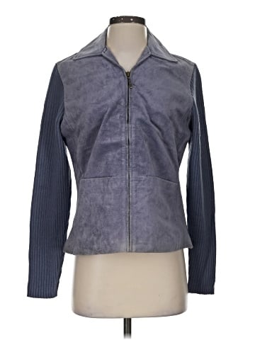 AMI Leather Jacket (view 1)