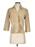 Coldwater Creek 100% Leather Tan Blazer Size S (estimated) - photo 1