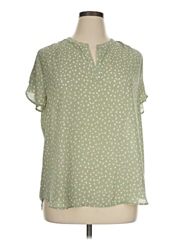 Pleione Short Sleeve Blouse (view 1)