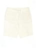 Talbots Solid Ivory Khaki Shorts Size 4 (petite) - photo 1