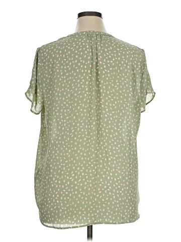 Pleione Short Sleeve Blouse (view 2)