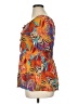 Cato 100% Rayon Orange 3/4 Sleeve Blouse Size 14 - 16 - photo 5