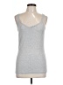 Faded Glory Silver Sleeveless Top Size L - photo 1