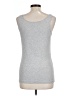 Faded Glory Silver Sleeveless Top Size L - photo 2