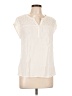 DR2 100% Viscose Ivory Sleeveless Blouse Size L - photo 1
