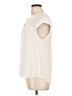 DR2 100% Viscose Ivory Sleeveless Blouse Size L - photo 5