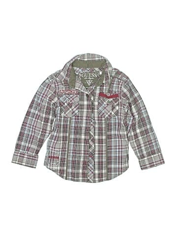 Guess Long Sleeve Button-Down Shirt (view 1)