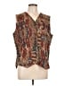 Coldwater Creek 100% Polyester Gold Vest Size L - photo 1