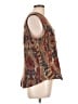 Coldwater Creek 100% Polyester Gold Vest Size L - photo 4