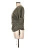 Max Studio Green Short Sleeve T-Shirt Size L - photo 5