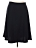 Ann Taylor Solid Black Formal Skirt Size 12 Petite - photo 1