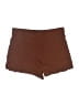 Wildfox 100% Rayon Solid Brown Shorts Size XL - photo 1
