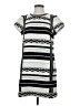 Madewell Graphic Gray Casual Dress Size 0 - photo 1