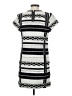Madewell Graphic Gray Casual Dress Size 0 - photo 2