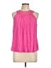 Blu Pepper 100% Rayon Pink Sleeveless Blouse Size L - photo 1