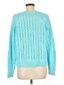 Talbots 100% Cotton Teal Pullover Sweater Size L - photo 2