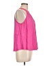 Blu Pepper 100% Rayon Pink Sleeveless Blouse Size L - photo 4