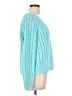 Talbots 100% Cotton Teal Pullover Sweater Size L - photo 4