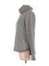 J.Crew Factory Store 100% Polyester Tweed Gray Turtleneck Sweater Size L - photo 5