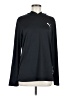 Puma Black Long Sleeve Polo Size M - photo 1