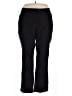 Lane Bryant Solid Black Active Pants Size 28R - photo 1