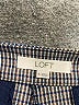 Ann Taylor LOFT Houndstooth Blue Casual Pants Size 6 - photo 4
