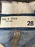 Rag & Bone 100% Cotton Blue Denim Skirt Size 28 waist - photo 4